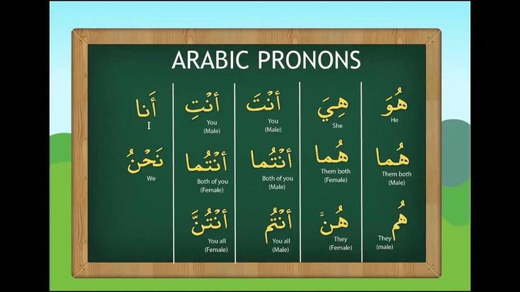 Arabic language Pronouns