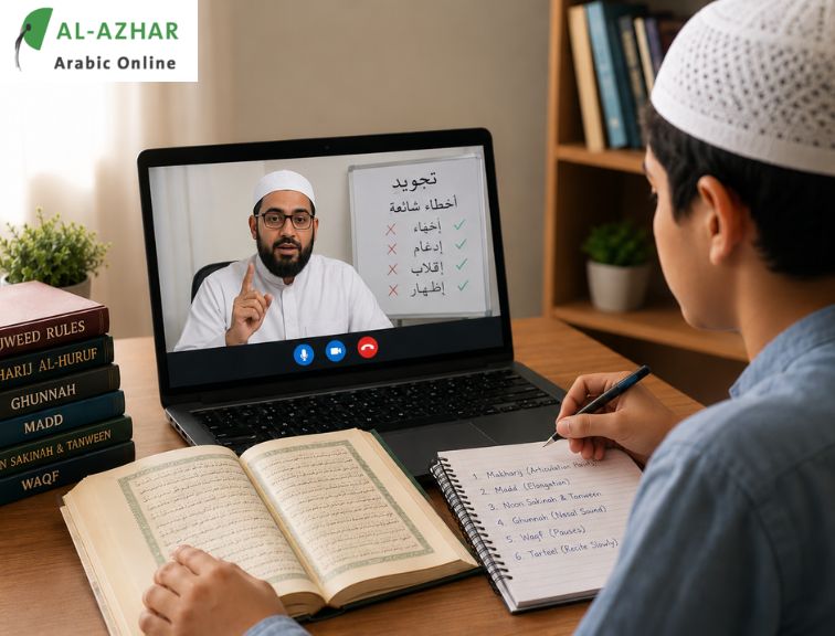 Common Tajweed Mistakes and How Online Quran Classes Fix Them